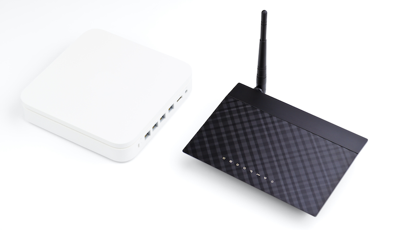 Black and White Router